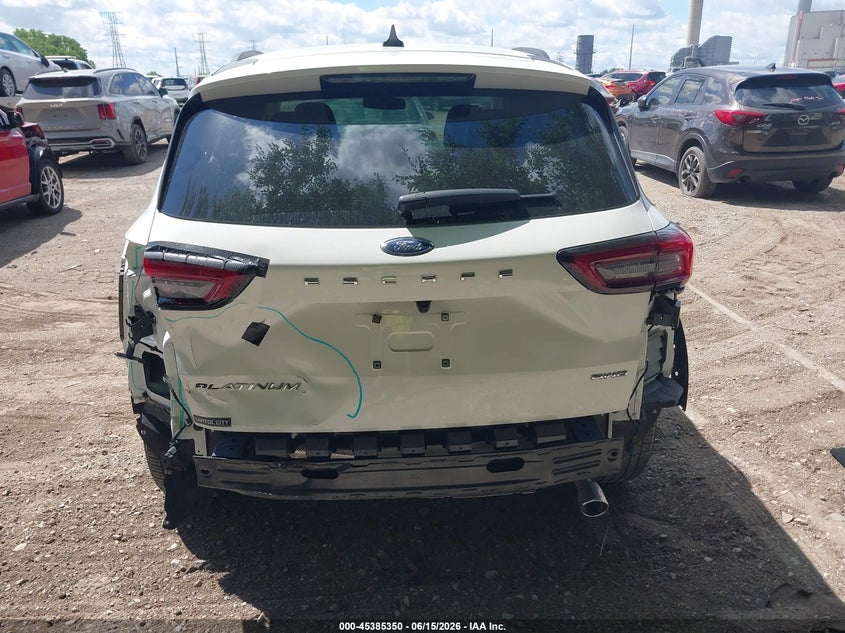 2024 Ford Escape VIN 1FMCU9JA3RUB33687 IAAI salvage auction — REAR END, Salvage (Indiana), sold $10,500 on 2026-08-20 (photo 6)