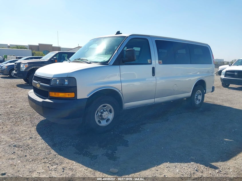 2019 Chevrolet Express 2500 VIN 1GAWGEFG2K1282252 IAAI salvage auction — NORMAL WEAR, Sf97 (California), sold $14,100 on 2026-07-28 (photo 2)