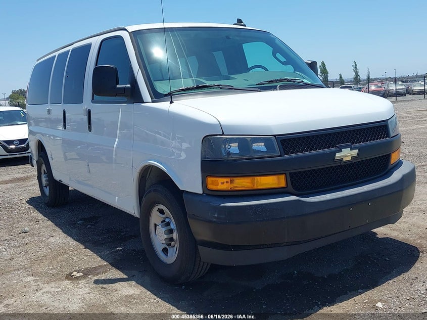 2019 Chevrolet Express 2500 VIN 1GAWGEFG5K1291088 IAAI salvage auction — NORMAL WEAR, Sf97 (California), sold $16,000 on 2026-07-28 (photo 1)