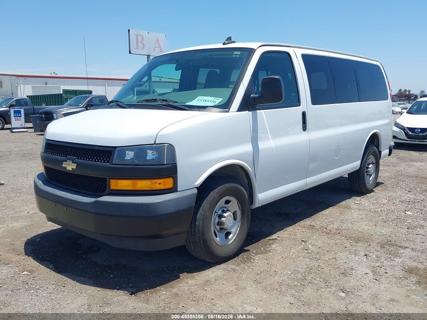 2019 Chevrolet Express 2500 VIN 1GAWGEFG5K1291088 IAAI salvage auction — NORMAL WEAR, Sf97 (California), sold $16,000 on 2026-07-28 (photo 2)