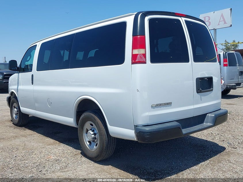 2019 Chevrolet Express 2500 VIN 1GAWGEFG5K1291088 IAAI salvage auction — NORMAL WEAR, Sf97 (California), sold $16,000 on 2026-07-28 (photo 3)