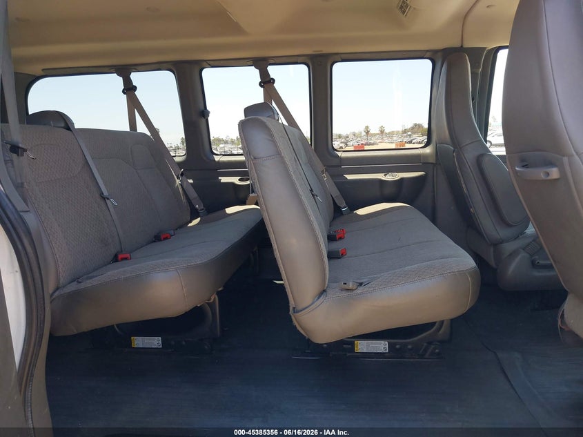 2019 Chevrolet Express 2500 VIN 1GAWGEFG5K1291088 IAAI salvage auction — NORMAL WEAR, Sf97 (California), sold $16,000 on 2026-07-28 (photo 8)