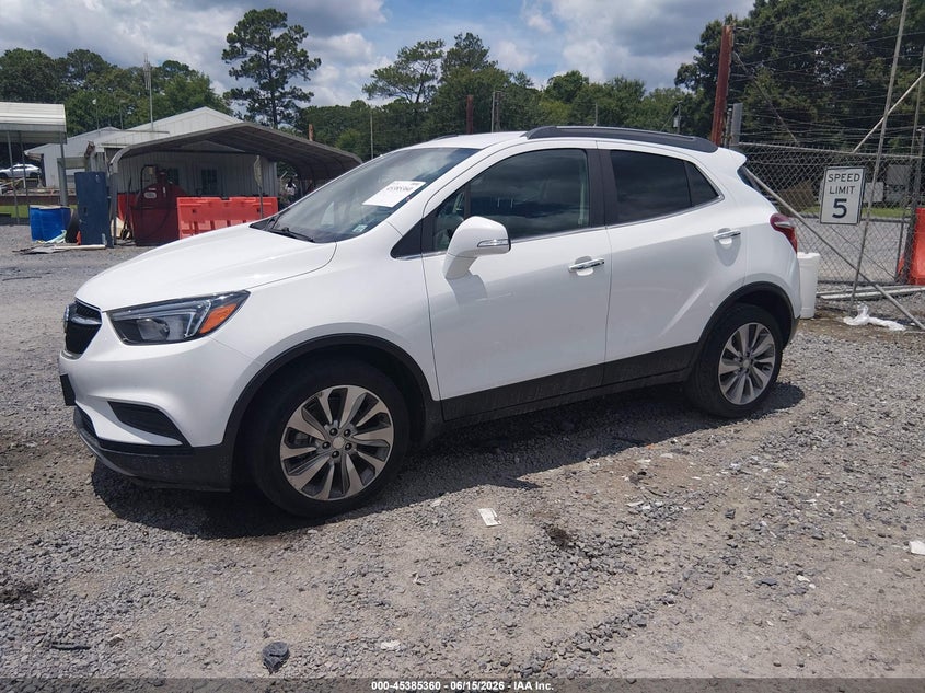 2017 Buick Encore VIN KL4CJASB1HB241672 IAAI salvage auction — NORMAL WEAR, Salvage Title, sold $1,550 on 2026-07-28 (photo 2)