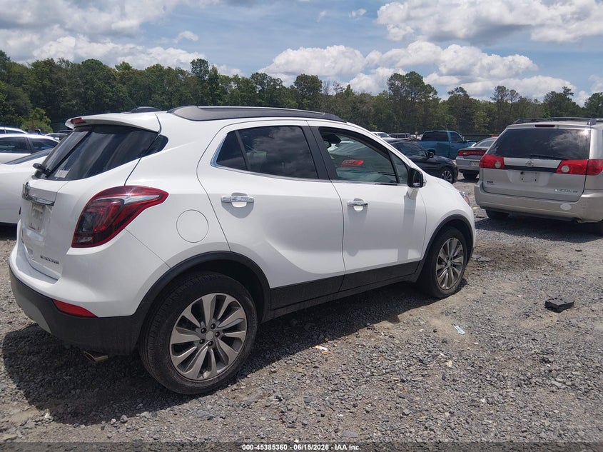 2017 Buick Encore VIN KL4CJASB1HB241672 IAAI salvage auction — NORMAL WEAR, Salvage Title, sold $1,550 on 2026-07-28 (photo 4)