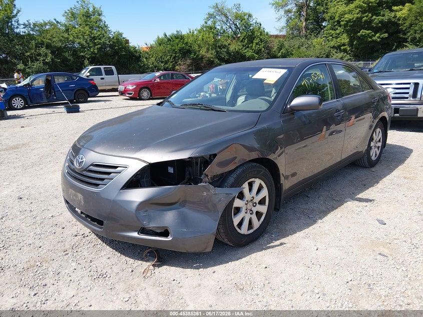 2007 Toyota Camry VIN JTNBE46K573040654 IAAI salvage auction — LEFT FRONT, Salvage (Ohio), sold $600 on 2026-07-07 (photo 2)