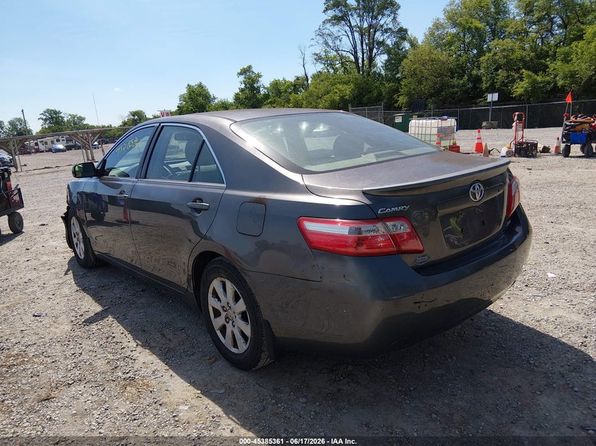2007 Toyota Camry VIN JTNBE46K573040654 IAAI salvage auction — LEFT FRONT, Salvage (Ohio), sold $600 on 2026-07-07 (photo 3)