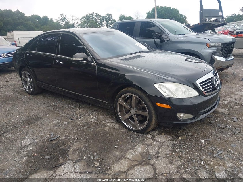 2007 Mercedes-benz S class VIN WDDNG71X37A037883 IAAI salvage auction — LEFT FRONT, Salvage (Idaho), sold $875 on 2026-07-15 (photo 1)