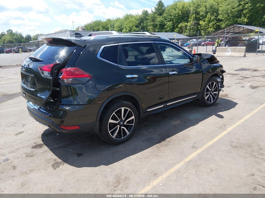 2017 Nissan Rogue VIN JN8AT2MV7HW024211 IAAI salvage auction — FRONT & REAR, Salvage Title, sold $1,325 on 2026-07-09 (photo 4)