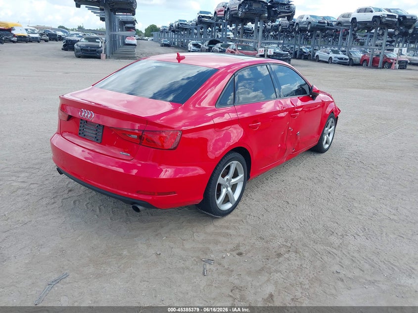 2016 Audi A3 VIN WAUB8GFF8G1065461 IAAI salvage auction — RIGHT SIDE, Salvage (Pennsylvania), sold $1,325 on 2026-07-14 (photo 4)