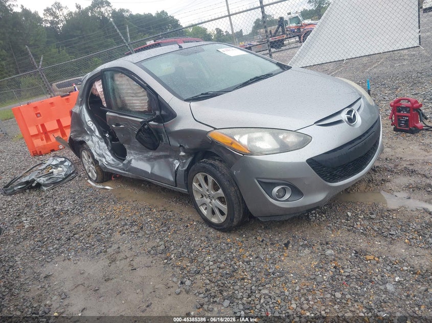 2013 Mazda 2 VIN JM1DE1LY3D0160728 IAAI salvage auction — SIDE, Salvage (Mississippi), sold $200 on 2026-07-24 (photo 1)