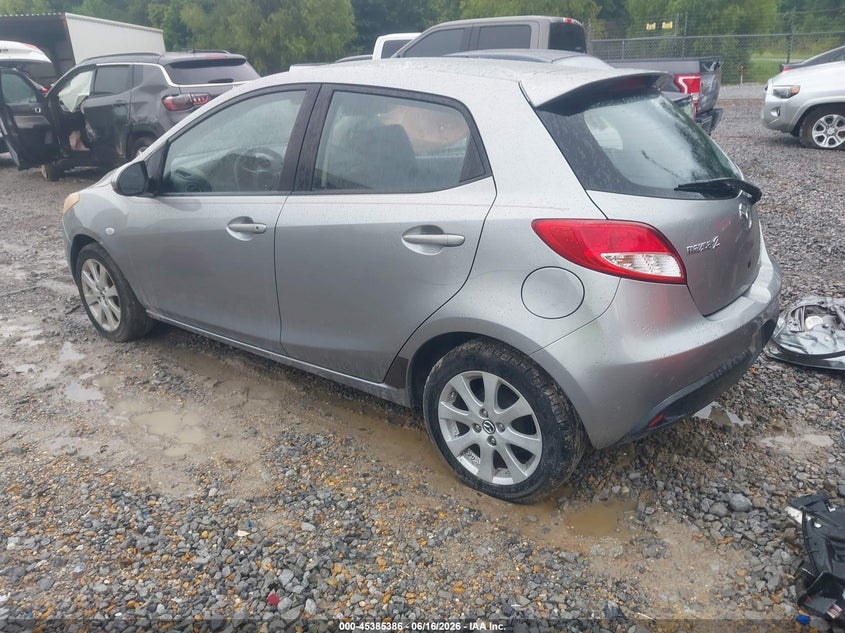2013 Mazda 2 VIN JM1DE1LY3D0160728 IAAI salvage auction — SIDE, Salvage (Mississippi), sold $200 on 2026-07-24 (photo 3)
