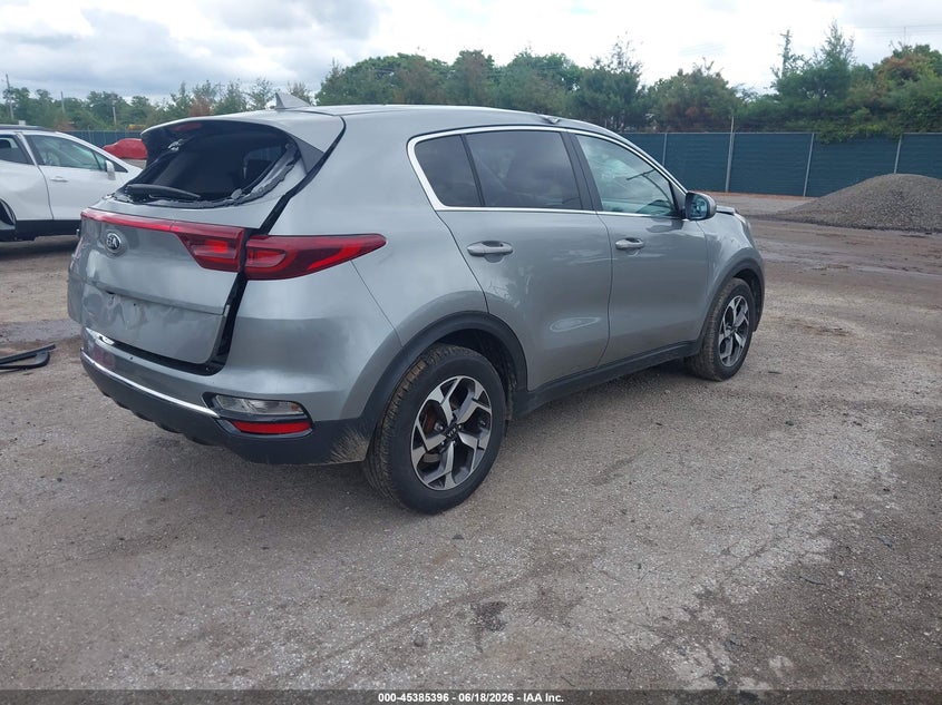 2021 Kia Sportage VIN KNDPM3AC7M7935963 IAAI salvage auction — STORM DAMAGE, Salvage (Indiana), sold $2,050 on 2026-07-28 (photo 4)