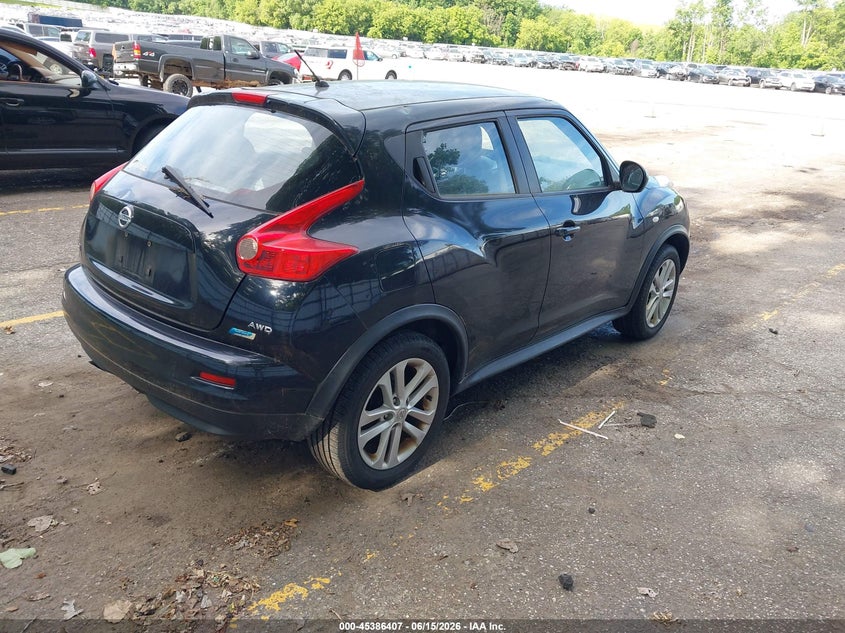 2013 Nissan Juke VIN JN8AF5MV4DT227903 IAAI salvage auction — ROOF, Clear (Michigan), sold $650 on 2026-07-27 (photo 4)