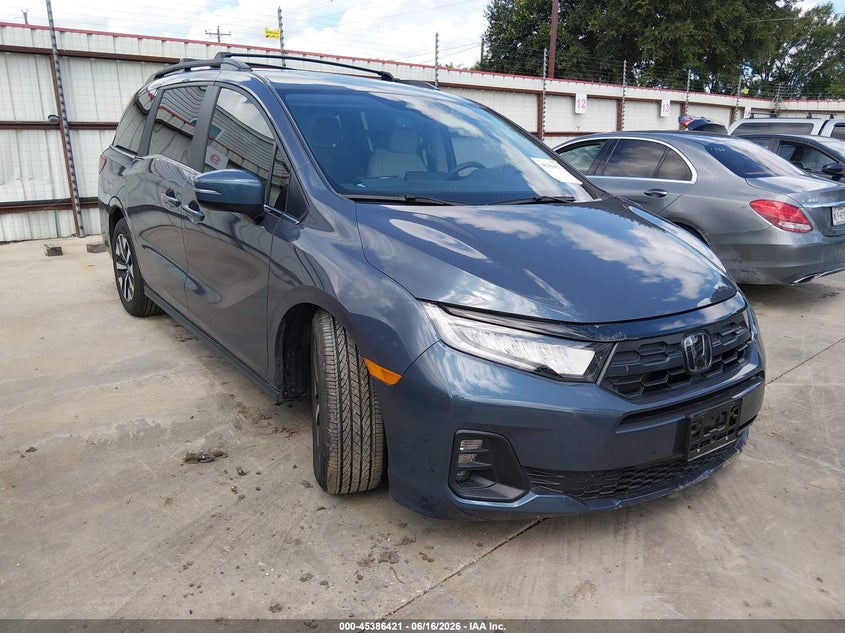2026 Honda Odyssey VIN 5FNRL6H63TB019674 — IAAI salvage auction photo