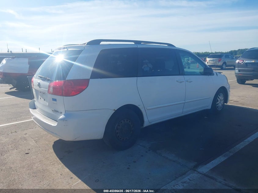 2009 Toyota Sienna VIN 5TDZK23CX9S264548 IAAI salvage auction — FRONT END, Salvage (Indiana), sold $1,050 on 2026-07-31 (photo 4)