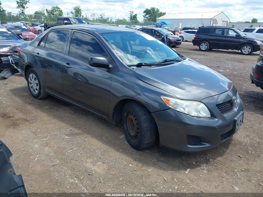 2010 Toyota Corolla VIN JTDBU4EEXAJ074076 IAAI salvage auction — FRONT & REAR, Salvage (Ohio), sold $1,375 on 2026-07-16 (photo 1)