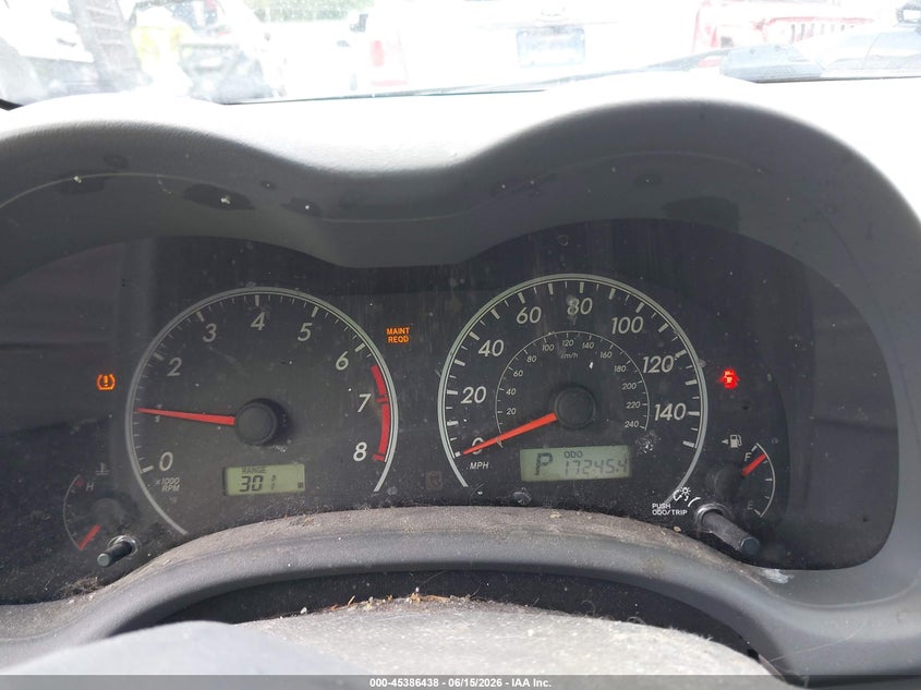 2010 Toyota Corolla VIN JTDBU4EEXAJ074076 IAAI salvage auction — FRONT & REAR, Salvage (Ohio), sold $1,375 on 2026-07-16 (photo 7)