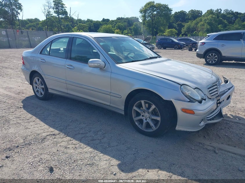 2007 Mercedes-benz C class VIN WDBRF92H87F905184 IAAI salvage auction — FRONT END, Salvage (Idaho), sold $400 on 2026-07-07 (photo 1)
