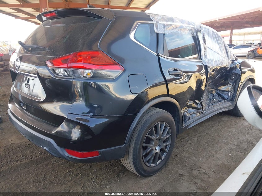 2017 Nissan Rogue VIN KNMAT2MTXHP575723 IAAI salvage auction — RIGHT SIDE, Salvage (Arizona), sold $1,850 on 2026-07-28 (photo 4)