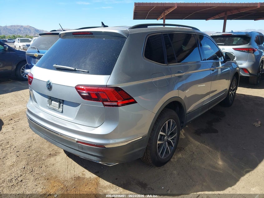 2020 Volkswagen Tiguan VIN 3VV3B7AXXLM020996 IAAI salvage auction — LEFT FRONT, Salvage Title, sold $4,050 on 2026-07-27 (photo 4)