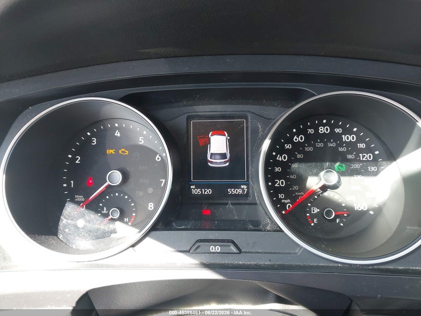 2020 Volkswagen Tiguan VIN 3VV3B7AXXLM020996 IAAI salvage auction — LEFT FRONT, Salvage Title, sold $4,050 on 2026-07-27 (photo 7)