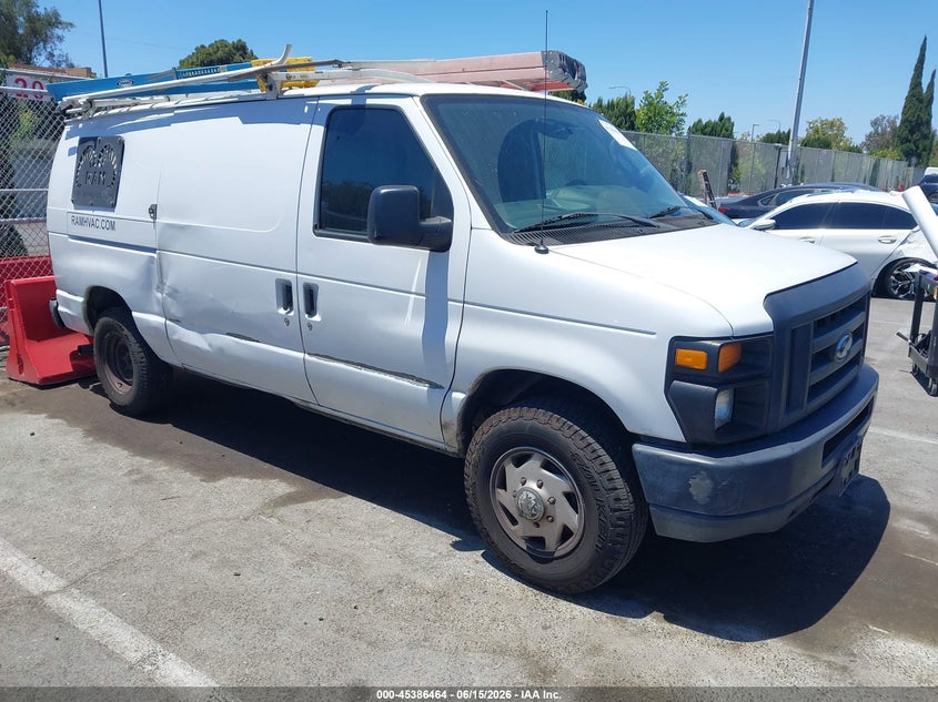 2013 Ford Econoline VIN 1FTNE2EL4DDB32392 IAAI salvage auction — THEFT, Salvage (California), sold $250 on 2026-07-09 (photo 1)