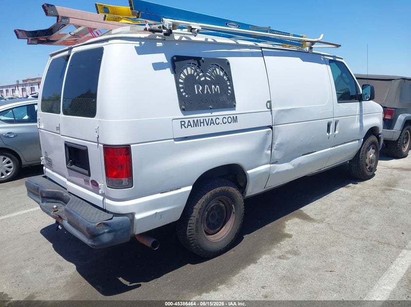 2013 Ford Econoline VIN 1FTNE2EL4DDB32392 IAAI salvage auction — THEFT, Salvage (California), sold $250 on 2026-07-09 (photo 4)