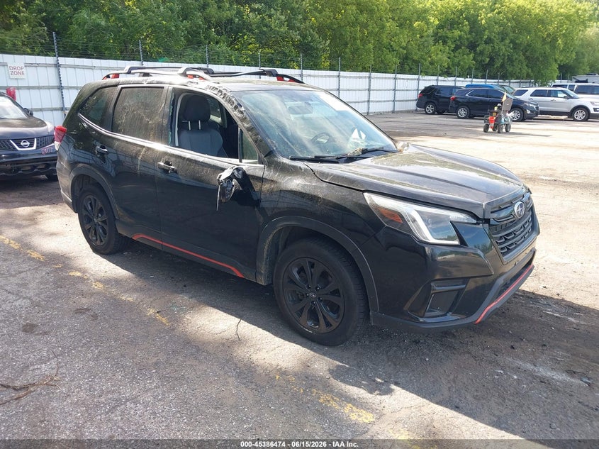 2023 Subaru Forester VIN JF2SKAGCXPH415932 IAAI salvage auction — RIGHT SIDE, Salvage (Michigan), sold $5,300 on 2026-07-27 (photo 1)