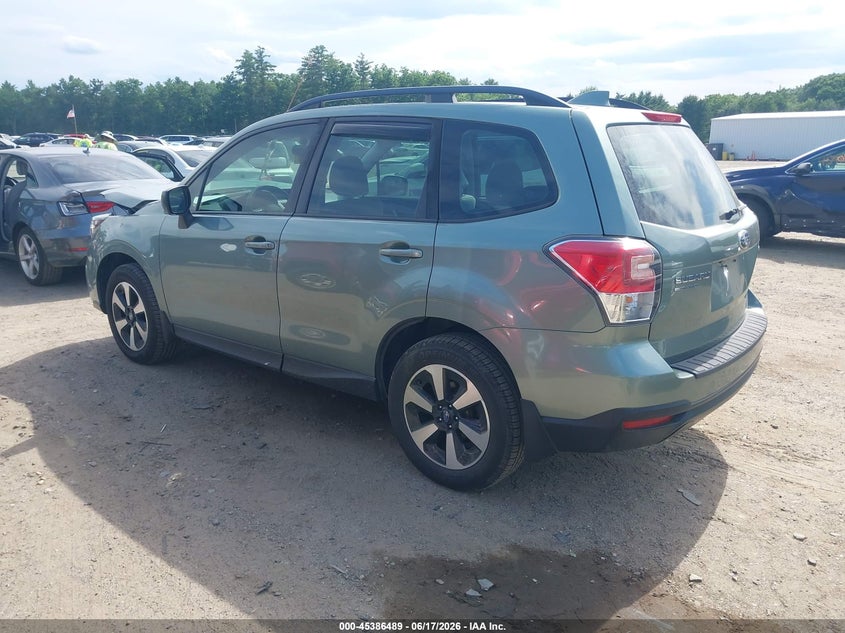 2018 Subaru Forester VIN JF2SJABC7JH432804 IAAI salvage auction — FRONT END, Salvage (Massachusetts), sold $1,625 on 2026-07-31 (photo 3)