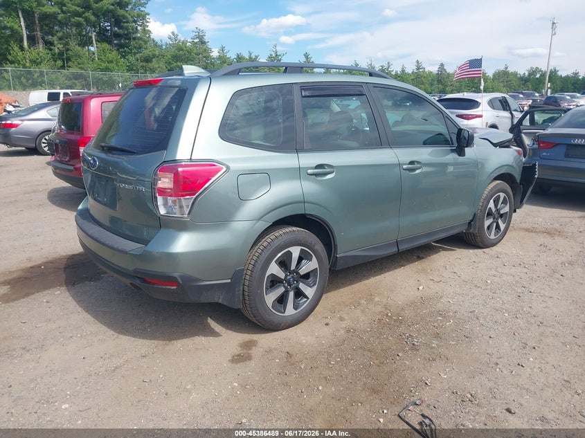 2018 Subaru Forester VIN JF2SJABC7JH432804 IAAI salvage auction — FRONT END, Salvage (Massachusetts), sold $1,625 on 2026-07-31 (photo 4)