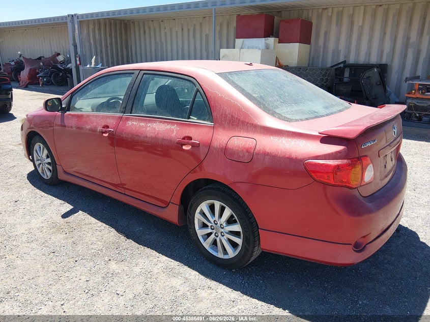 2010 Toyota Corolla VIN 1NXBU4EE1AZ169734 IAAI salvage auction — NORMAL WEAR, Clear (California), sold $875 on 2026-07-09 (photo 3)