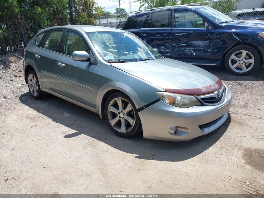 2010 Subaru Impreza VIN JF1GH6D65AH824058 IAAI salvage auction — LEFT FRONT, Salvage (Rhode Island), sold $25 on 2026-07-28 (photo 1)
