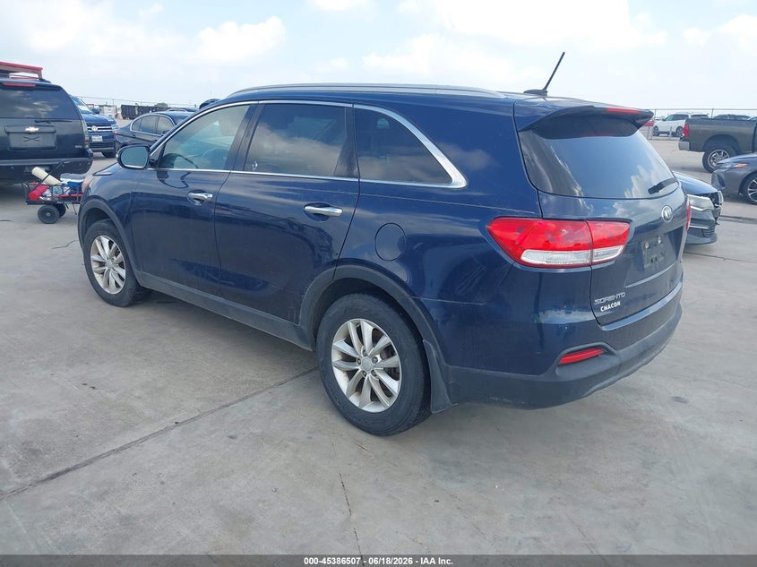 2017 Kia Sorento VIN 5XYPG4A35HG333472 IAAI salvage auction — REPOSSESSION, Nrc Lienholder Repossession Paperwork (Texas), sold $3,000 on 2026-07-10 (photo 3)