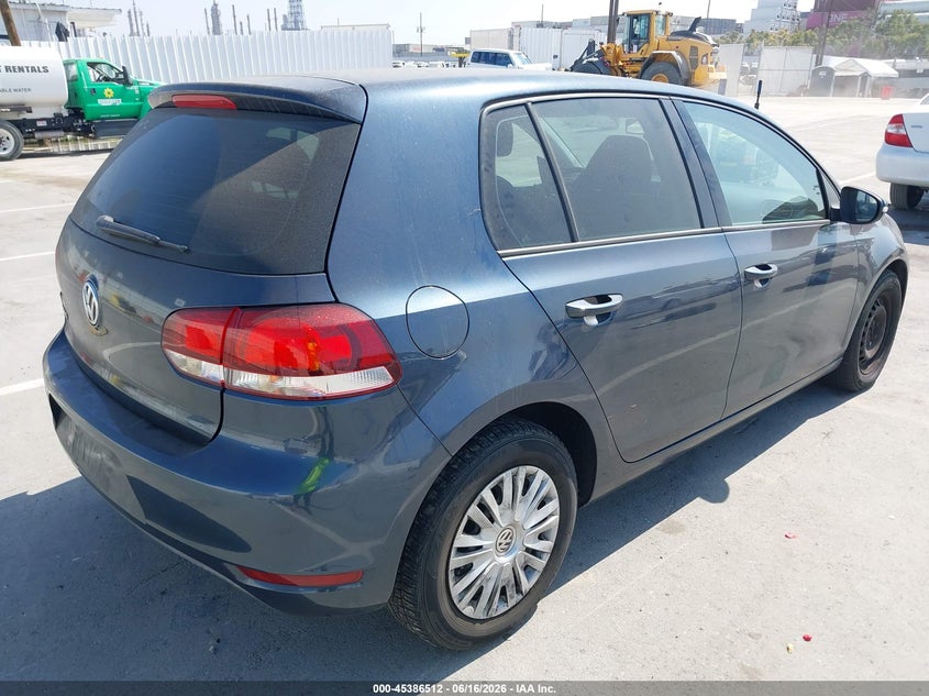 2014 Volkswagen Golf VIN WVWDB7AJ9EW008372 IAAI salvage auction — LEFT SIDE, Salvage (California), sold $800 on 2026-07-08 (photo 4)