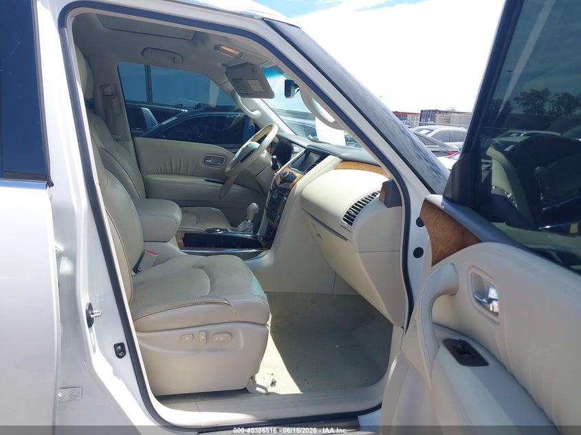2012 Infiniti Qx56 VIN JN8AZ2NF9C9519488 IAAI salvage auction — LEFT SIDE, Salvage (Tennessee), sold $800 on 2026-07-16 (photo 5)