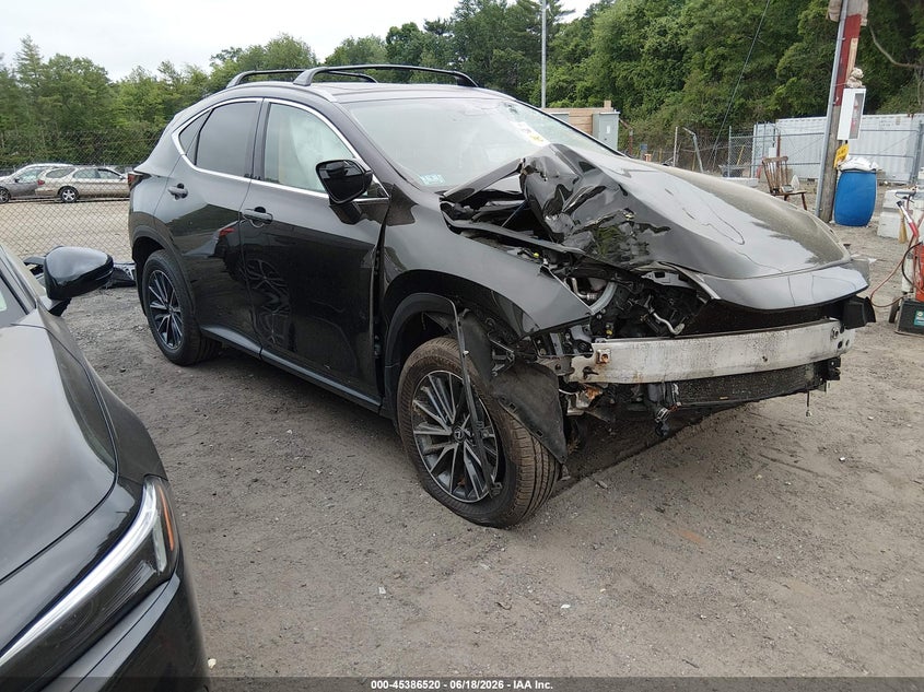 2024 Lexus Nx VIN 2T2GGCEZ5RC040799 — IAAI salvage auction photo