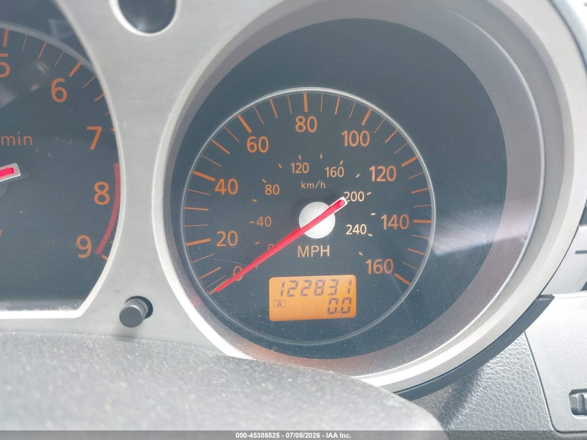 2008 Nissan 350z VIN JN1BZ34D88M706945 IAAI salvage auction — FRONT END, Original (Texas), sold $1,350 on 2026-07-14 (photo 7)