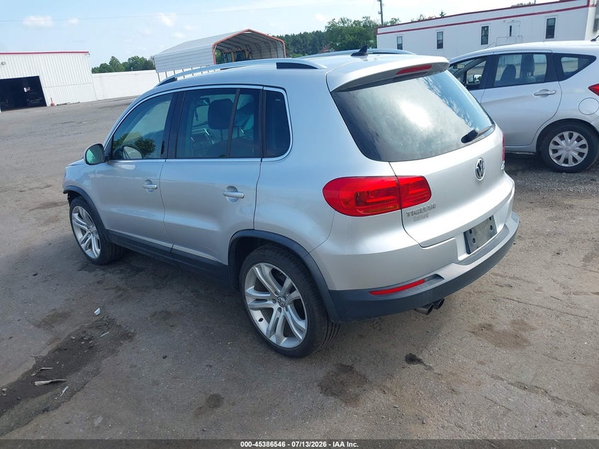2013 Volkswagen Tiguan VIN WVGBV7AX5DW524581 IAAI salvage auction — FRONT END, Salvage (Virginia), sold $1,250 on 2026-08-11 (photo 3)