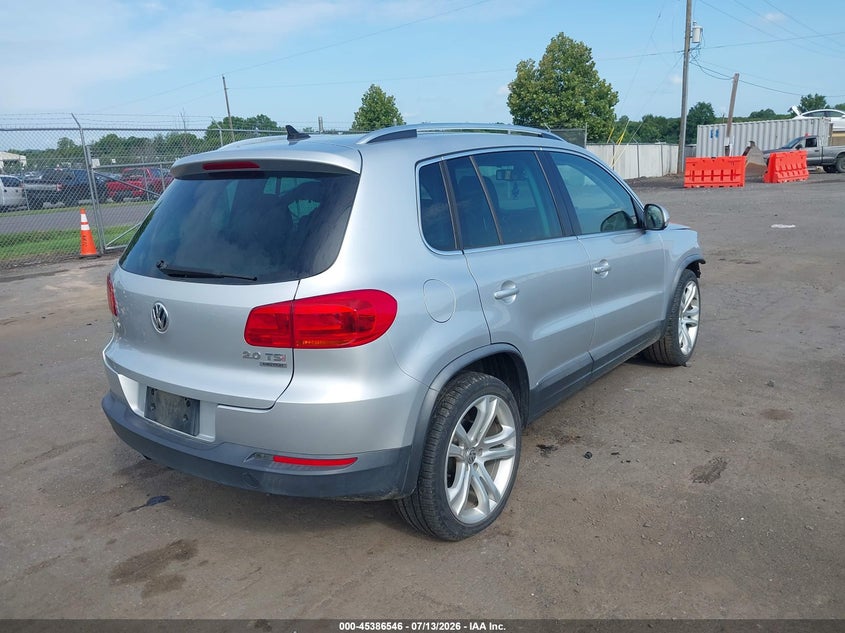 2013 Volkswagen Tiguan VIN WVGBV7AX5DW524581 IAAI salvage auction — FRONT END, Salvage (Virginia), sold $1,250 on 2026-08-11 (photo 4)