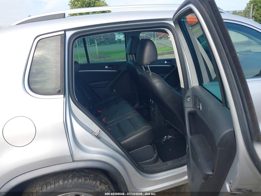 2013 Volkswagen Tiguan VIN WVGBV7AX5DW524581 IAAI salvage auction — FRONT END, Salvage (Virginia), sold $1,250 on 2026-08-11 (photo 8)