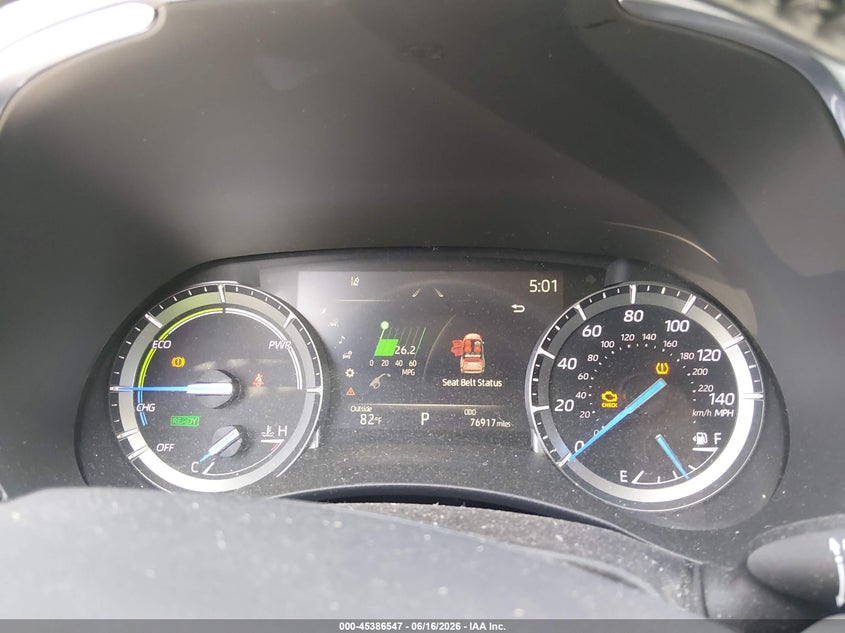 2021 Toyota Highlander VIN 5TDEBRCH0MS065844 IAAI salvage auction — LEFT & RIGHT, Salvage Certificate (California), sold $13,100 on 2026-07-24 (photo 7)