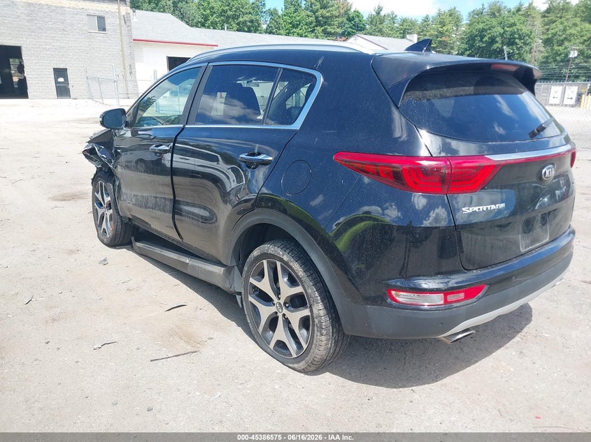 2017 Kia Sportage VIN KNDPRCA64H7048936 IAAI salvage auction — LEFT FRONT, Salvage (Massachusetts), sold $2,200 on 2026-07-24 (photo 3)
