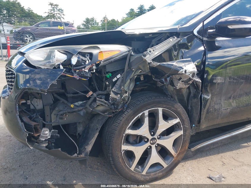 2017 Kia Sportage VIN KNDPRCA64H7048936 IAAI salvage auction — LEFT FRONT, Salvage (Massachusetts), sold $2,200 on 2026-07-24 (photo 6)