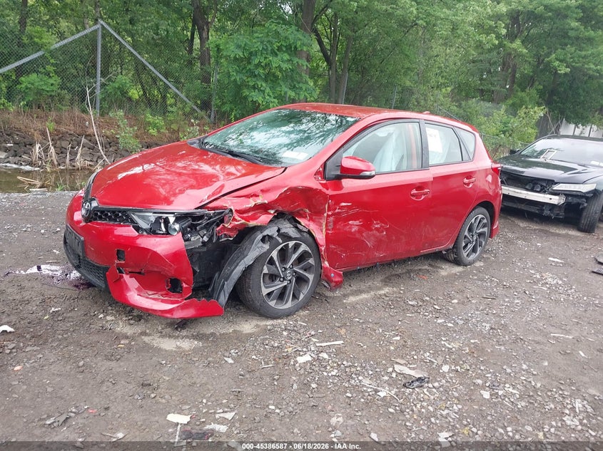 2017 Toyota Corolla VIN JTNKARJE5HJ528333 IAAI salvage auction — LEFT FRONT, Mv-907A (New York), sold $2,500 on 2026-07-24 (photo 2)
