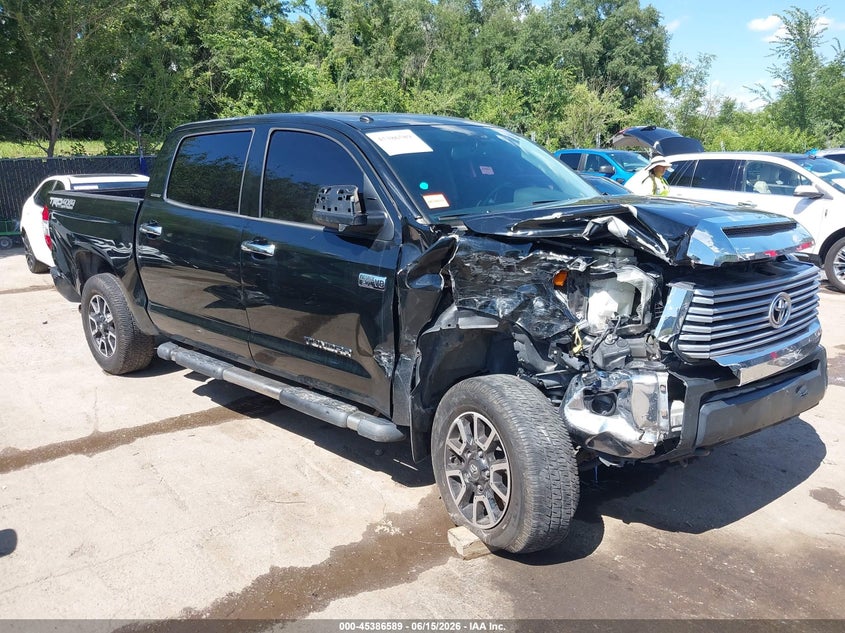 2017 Toyota Tundra VIN 5TFHY5F19HX637772 IAAI salvage auction — FRONT END, Salvage (Missouri), sold $9,800 on 2026-07-22 (photo 1)