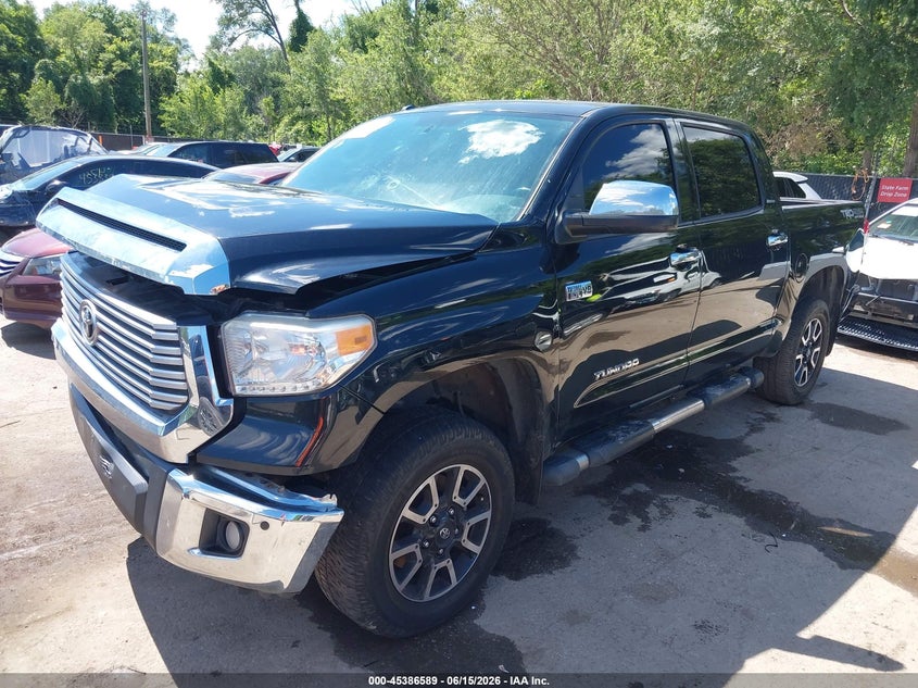 2017 Toyota Tundra VIN 5TFHY5F19HX637772 IAAI salvage auction — FRONT END, Salvage (Missouri), sold $9,800 on 2026-07-22 (photo 2)