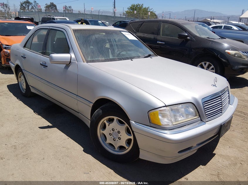 1998 Mercedes-benz C class VIN WDBHA23G0WA589217 IAAI salvage auction — NORMAL WEAR, Clear - Dealer Only (California), sold $100 on 2026-07-22 (photo 1)