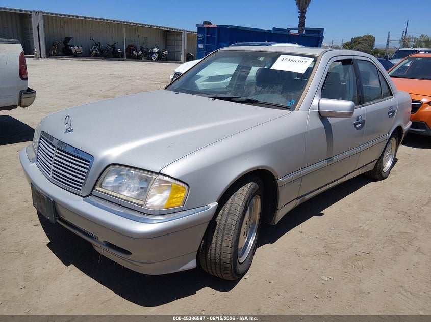 1998 Mercedes-benz C class VIN WDBHA23G0WA589217 IAAI salvage auction — NORMAL WEAR, Clear - Dealer Only (California), sold $100 on 2026-07-22 (photo 2)
