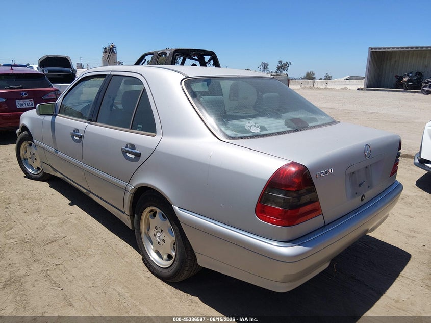 1998 Mercedes-benz C class VIN WDBHA23G0WA589217 IAAI salvage auction — NORMAL WEAR, Clear - Dealer Only (California), sold $100 on 2026-07-22 (photo 3)