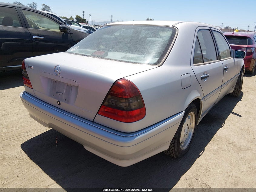 1998 Mercedes-benz C class VIN WDBHA23G0WA589217 IAAI salvage auction — NORMAL WEAR, Clear - Dealer Only (California), sold $100 on 2026-07-22 (photo 4)